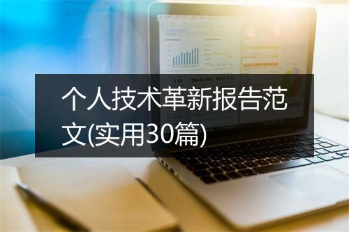 个人技术革新报告范文(实用30篇)