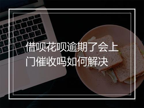 借呗花呗逾期了会上门催收吗如何解决