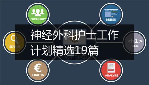 神经外科护士工作计划精选19篇