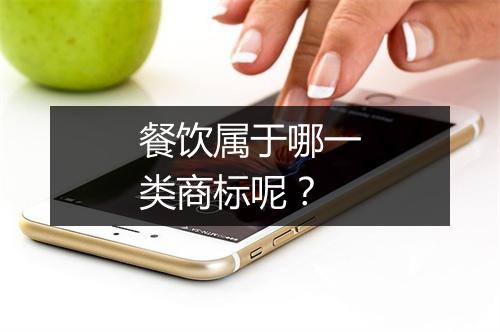 餐饮属于哪一类商标呢？