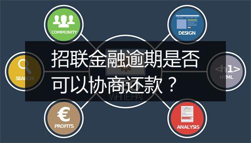 招联金融逾期是否可以协商还款？