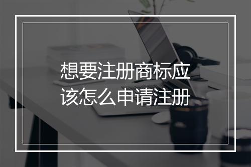 想要注册商标应该怎么申请注册