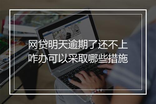 网贷明天逾期了还不上咋办可以采取哪些措施