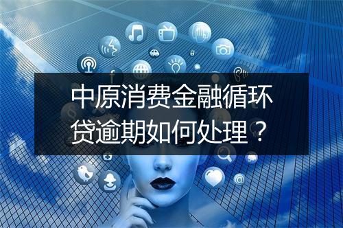 中原消费金融循环贷逾期如何处理？