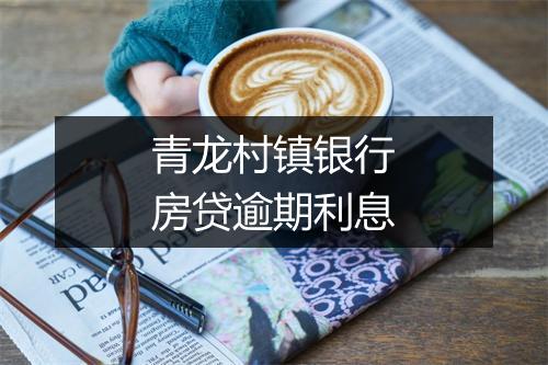青龙村镇银行房贷逾期利息