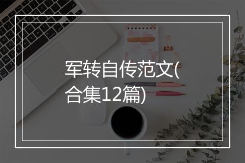 军转自传范文(合集12篇)