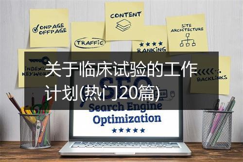 关于临床试验的工作计划(热门20篇)