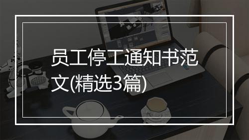 员工停工通知书范文(精选3篇)