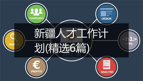 新疆人才工作计划(精选6篇)