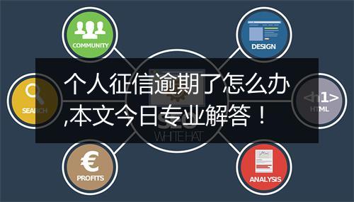 个人征信逾期了怎么办,本文今日专业解答！
