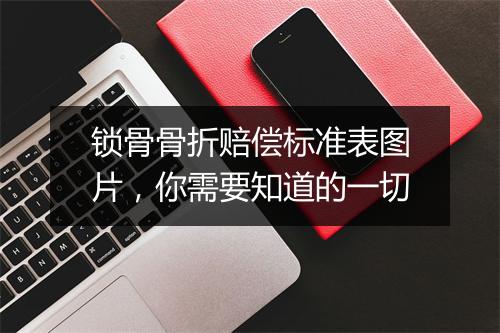 锁骨骨折赔偿标准表图片，你需要知道的一切