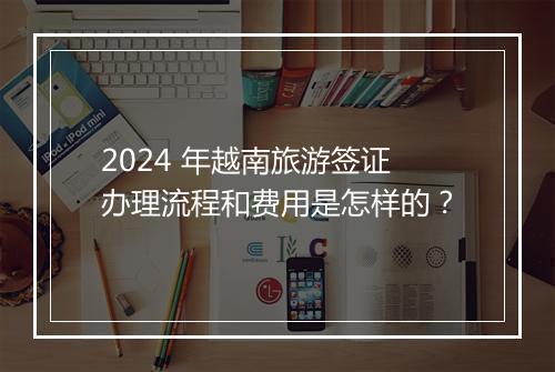 2024 年越南旅游签证办理流程和费用是怎样的？