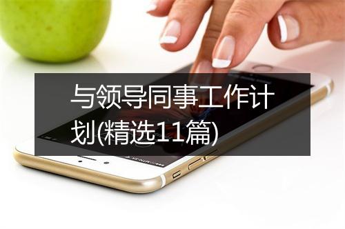 与领导同事工作计划(精选11篇)