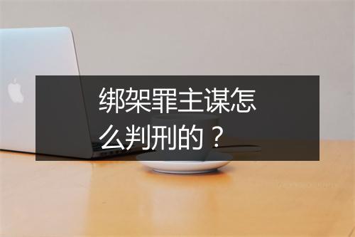 绑架罪主谋怎么判刑的？