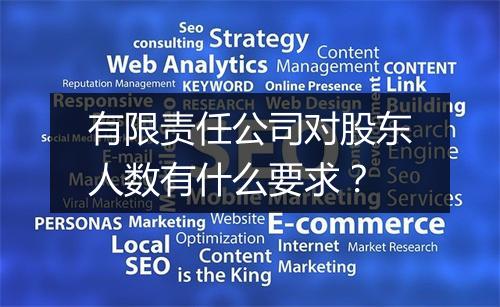 有限责任公司对股东人数有什么要求？