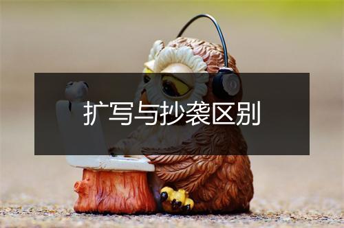 扩写与抄袭区别