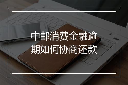 中邮消费金融逾期如何协商还款