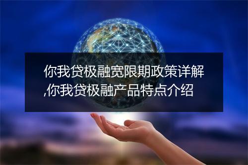 你我贷极融宽限期政策详解,你我贷极融产品特点介绍