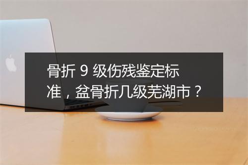 骨折 9 级伤残鉴定标准，盆骨折几级芜湖市？