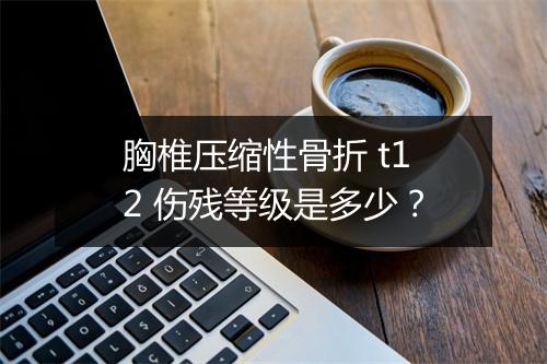 胸椎压缩性骨折 t12 伤残等级是多少？