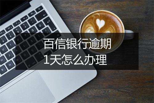 百信银行逾期1天怎么办理