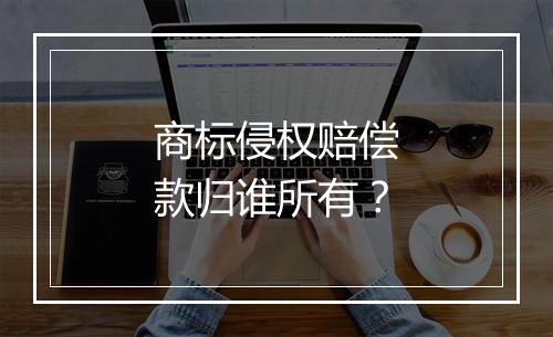商标侵权赔偿款归谁所有？
