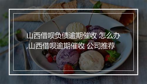 山西借呗负债逾期催收 怎么办,山西借呗逾期催收 公司推荐