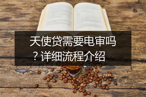 天使贷需要电审吗？详细流程介绍