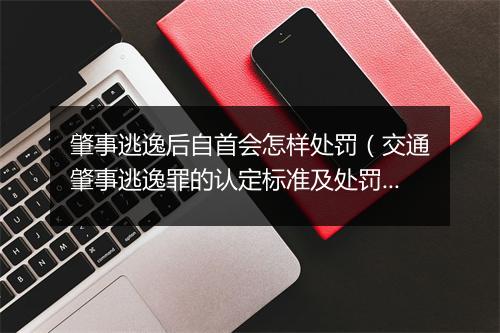 肇事逃逸后自首会怎样处罚（交通肇事逃逸罪的认定标准及处罚）