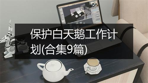 保护白天鹅工作计划(合集9篇)
