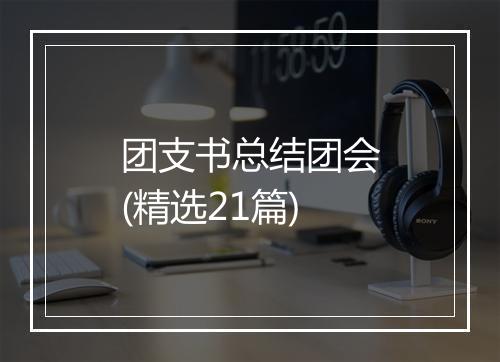 团支书总结团会(精选21篇)