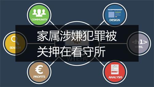 家属涉嫌犯罪被关押在看守所
