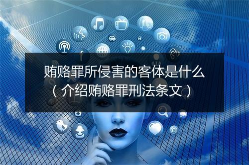 贿赂罪所侵害的客体是什么 （介绍贿赂罪刑法条文）