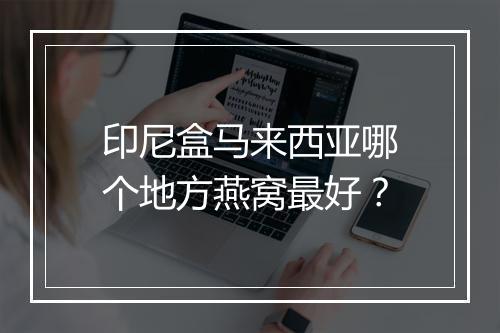 印尼盒马来西亚哪个地方燕窝最好？