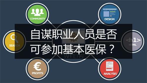 自谋职业人员是否可参加基本医保？