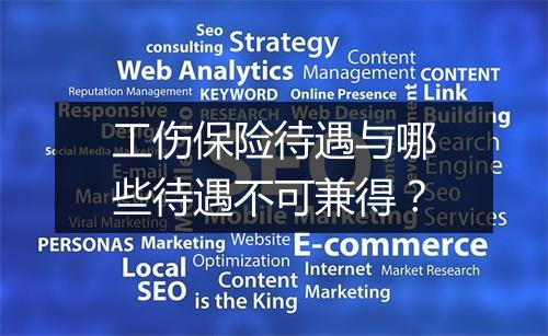 工伤保险待遇与哪些待遇不可兼得？