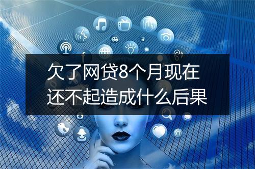 欠了网贷8个月现在还不起造成什么后果
