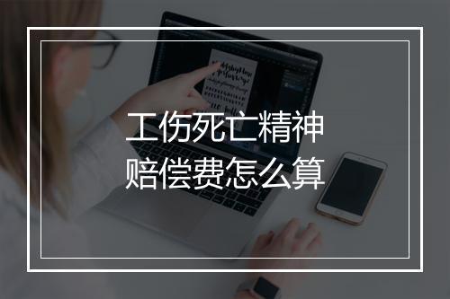 工伤死亡精神赔偿费怎么算