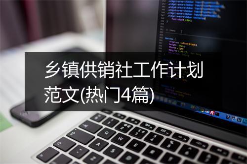 乡镇供销社工作计划范文(热门4篇)