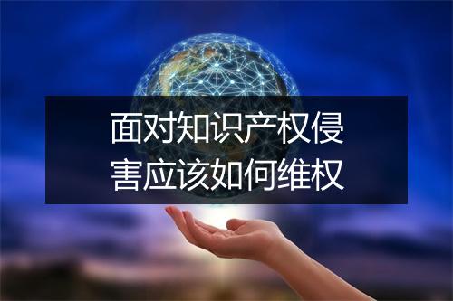 面对知识产权侵害应该如何维权
