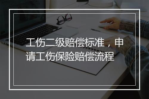 工伤二级赔偿标准，申请工伤保险赔偿流程