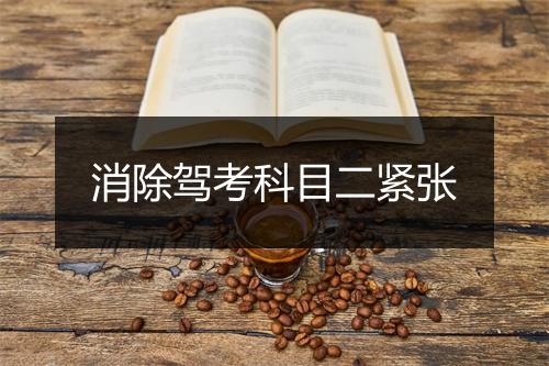消除驾考科目二紧张