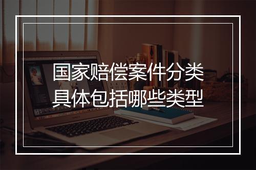 国家赔偿案件分类具体包括哪些类型