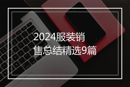 2024服装销售总结精选9篇