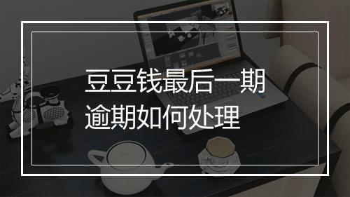 豆豆钱最后一期逾期如何处理