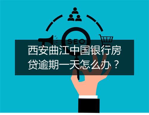 西安曲江中国银行房贷逾期一天怎么办？