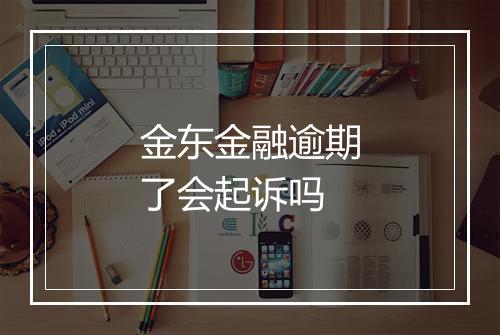 金东金融逾期了会起诉吗