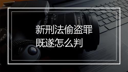 新刑法偷盗罪既遂怎么判