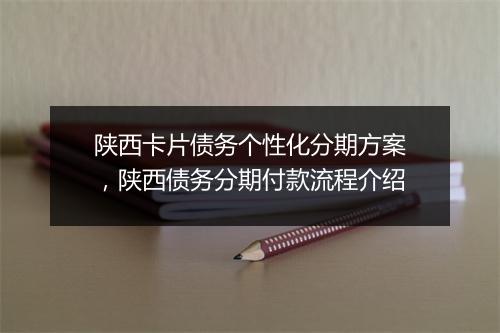 陕西卡片债务个性化分期方案，陕西债务分期付款流程介绍