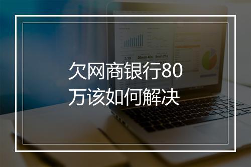 欠网商银行80万该如何解决